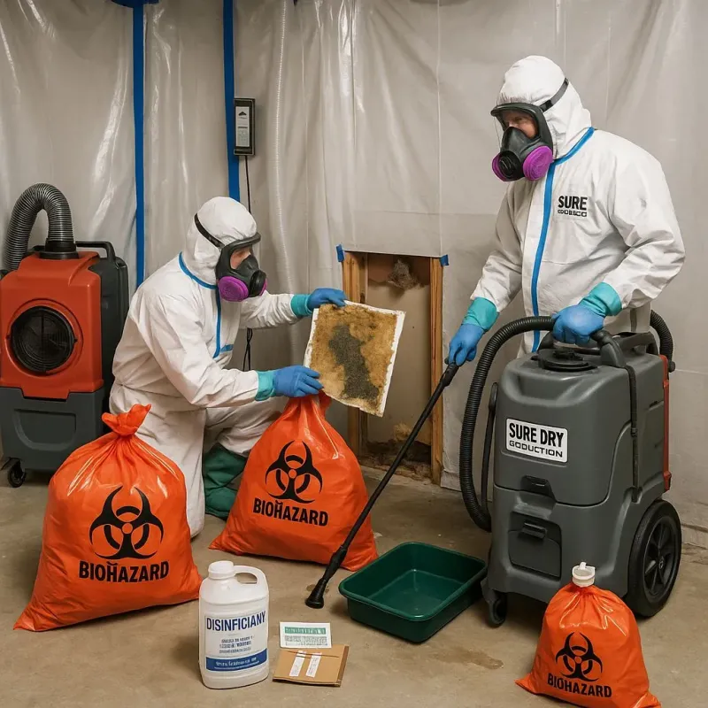Contaminated Water Handling Protocols process in Martin County, TX
