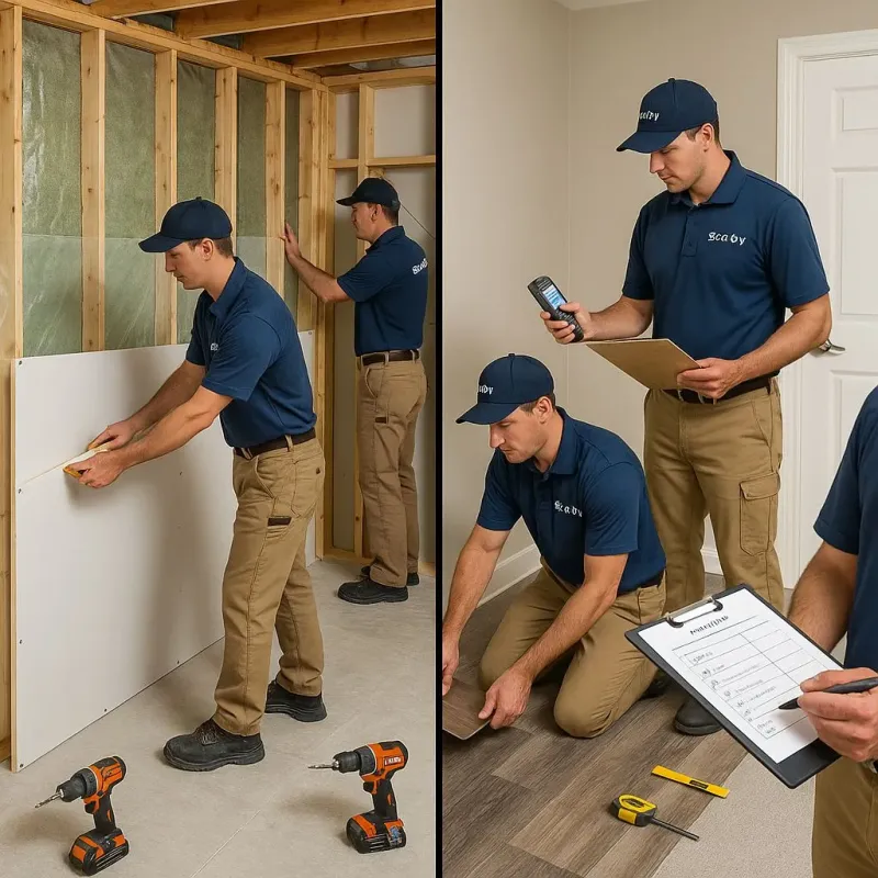 Repairs and Reconstruction process in Martin County, TX
